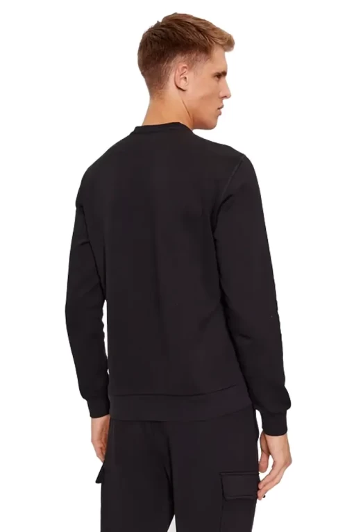 Світшот чоловічий EA7 Emporio Armani Sweatshirt чорного кольору