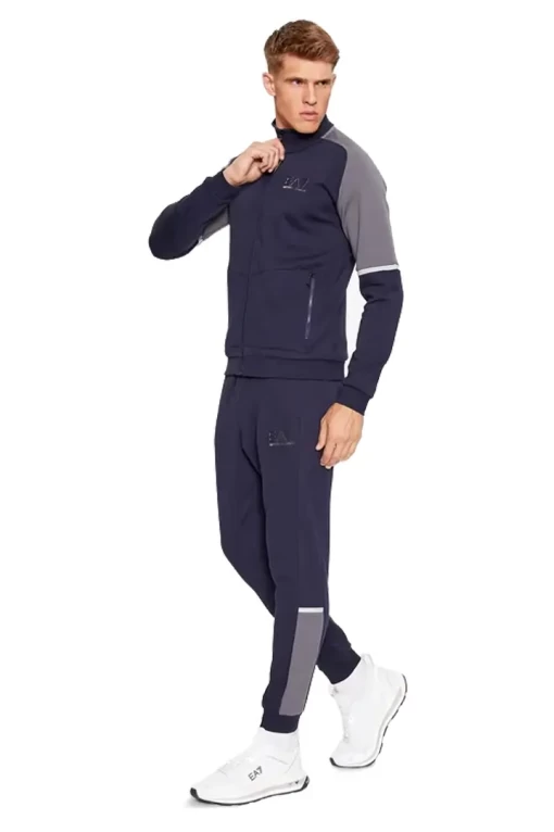 Спортивний костюм чоловічий EA7 Emporio Armani Tracksuit синього кольору
