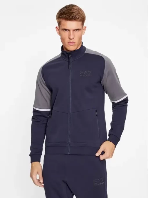 Спортивний костюм чоловічий EA7 Emporio Armani Tracksuit синього кольору