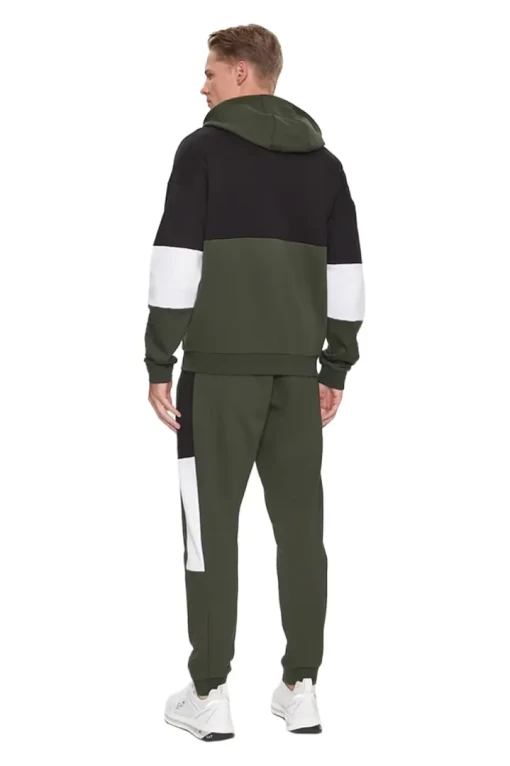Спортивний костюм чоловічий EA7 Emporio Armani Tracksuit колір хакі