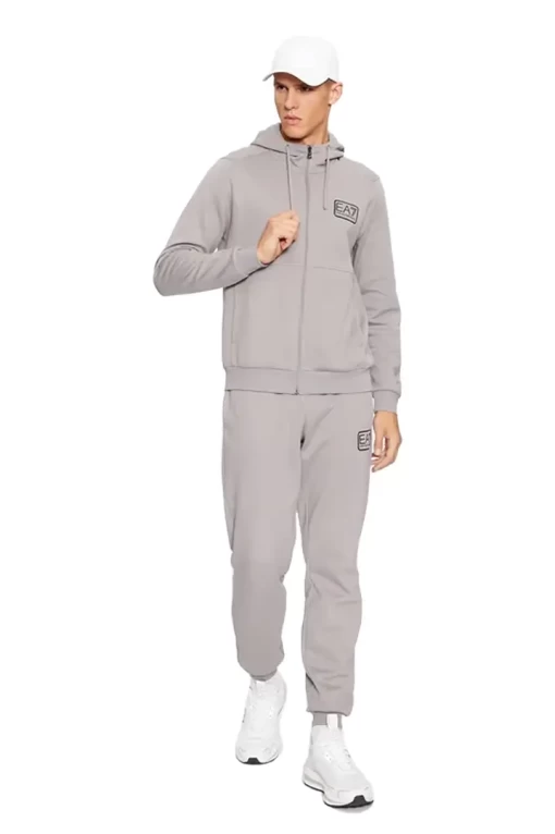 Спортивний костюм чоловічий EA7 Emporio Armani Tracksuit сірого кольору