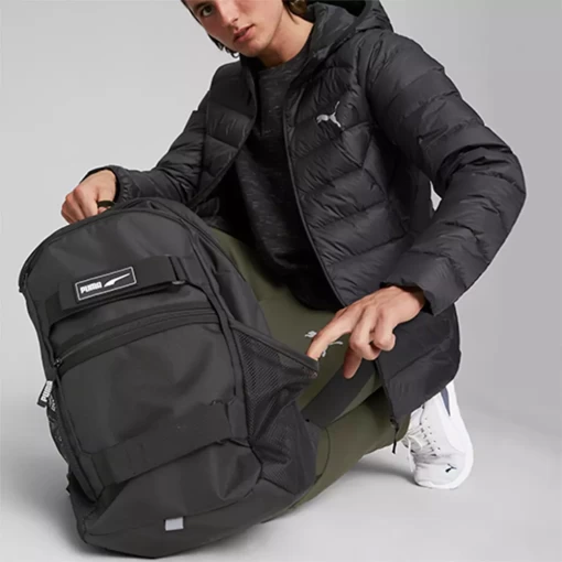 Рюкзак чоловічий-жіночий Puma Deck Backpack чорного кольору