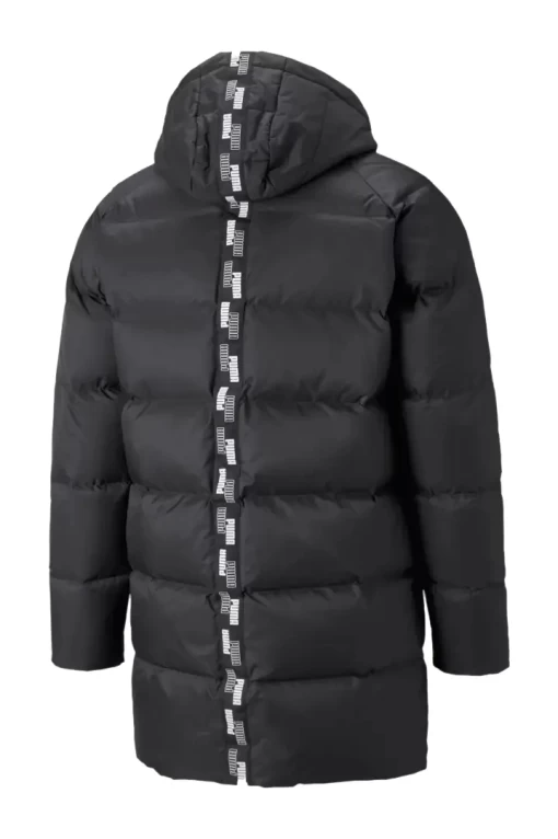 Пальто пуховик мужское Puma Solid Down Coat черного цвета