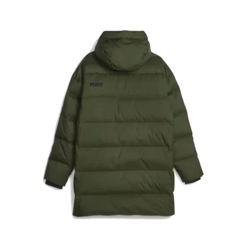 Пальто пуховик чоловіче Puma Protective Hooded Down Coat колір хакі