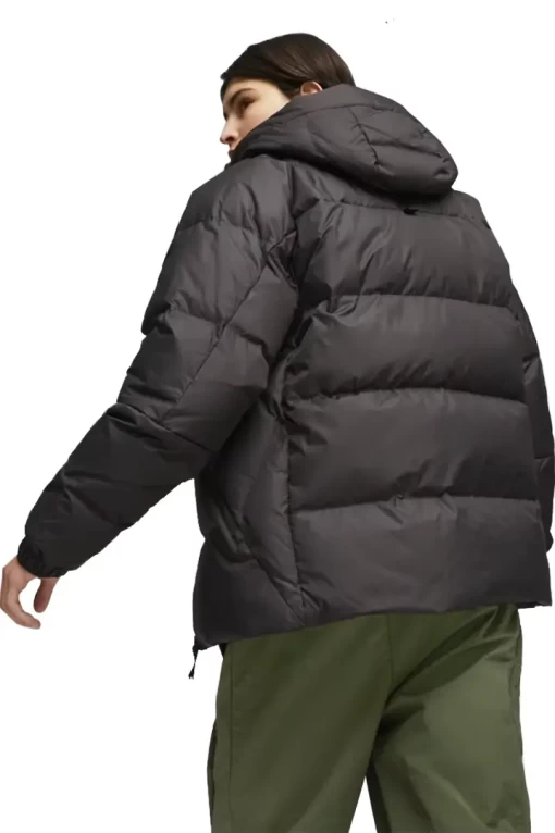 Куртка пуховик чоловічий Puma Down Jacket чорного кольору