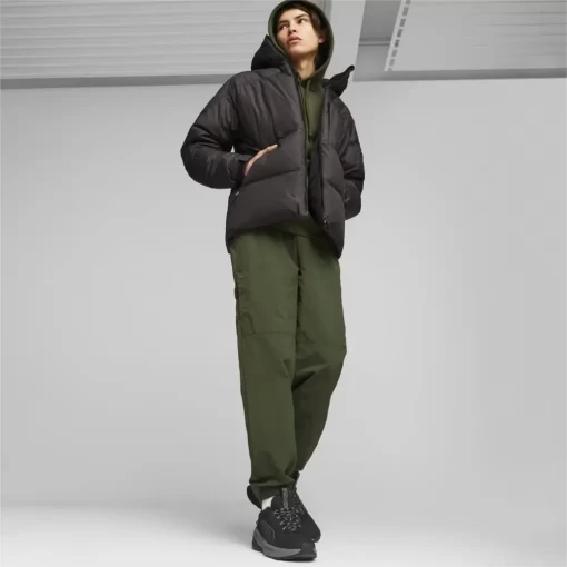 Куртка пуховик чоловічий Puma Down Jacket чорного кольору
