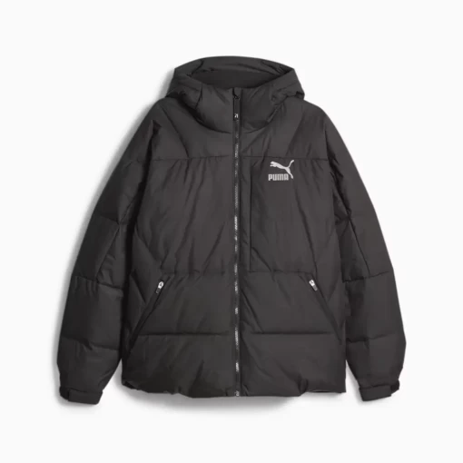Куртка пуховик чоловічий Puma Down Jacket чорного кольору