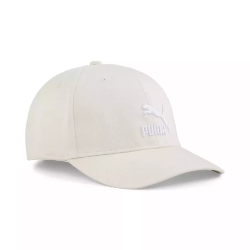 Кепка мужская-женская Puma Archive Logo BB Cap белого цвета