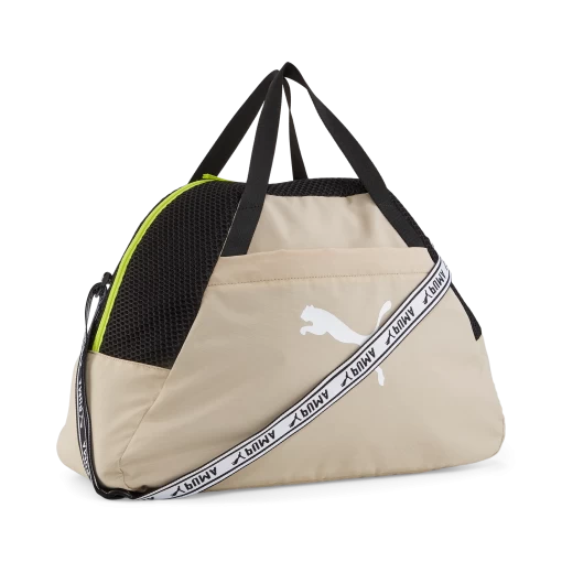 Спортивна сумка жіноча Puma AT ESS Grip Bag бежевого кольору