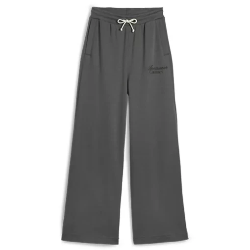 Спортивные брюки женские Puma CLASSICS Relaxed Sweatpants серого цвета