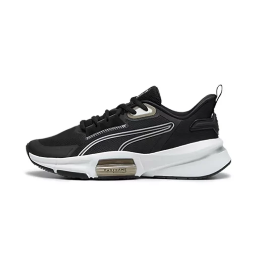 Кроссовки женские Puma PWRFrame TR 3 Wns черно-белого цвета