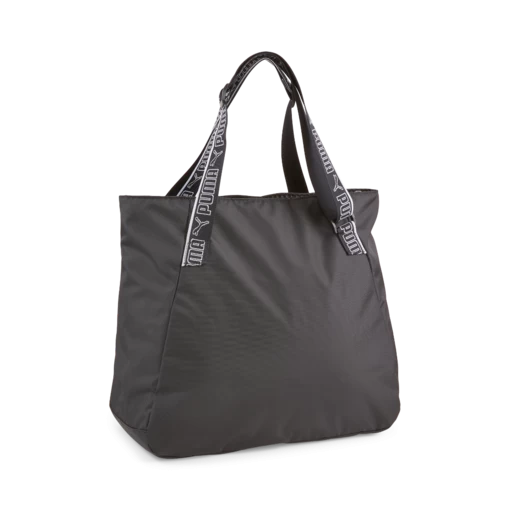 Женская спортивная сумка Puma AT ESS Tote Bag черного цвета