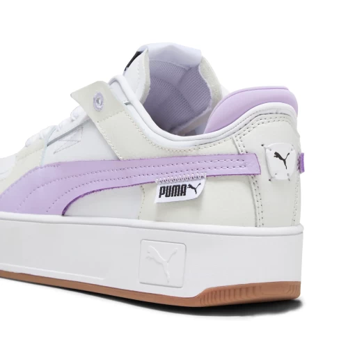 Кросівки жіночі Puma Carina Street VTG біло-бузкового кольору