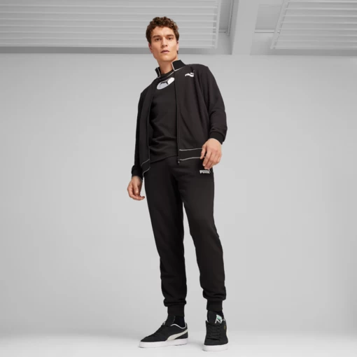 Спортивний костюм чоловічий Puma Sweat Tracksuit чорного кольору