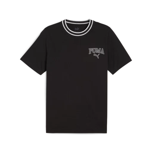 Футболка чоловіча PUMA SQUAD Graphic Tee чорного кольору