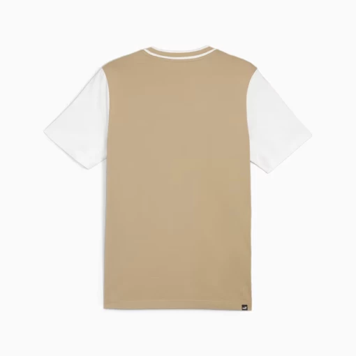 Футболка чоловіча PUMA SQUAD Graphic Tee бежевого кольору