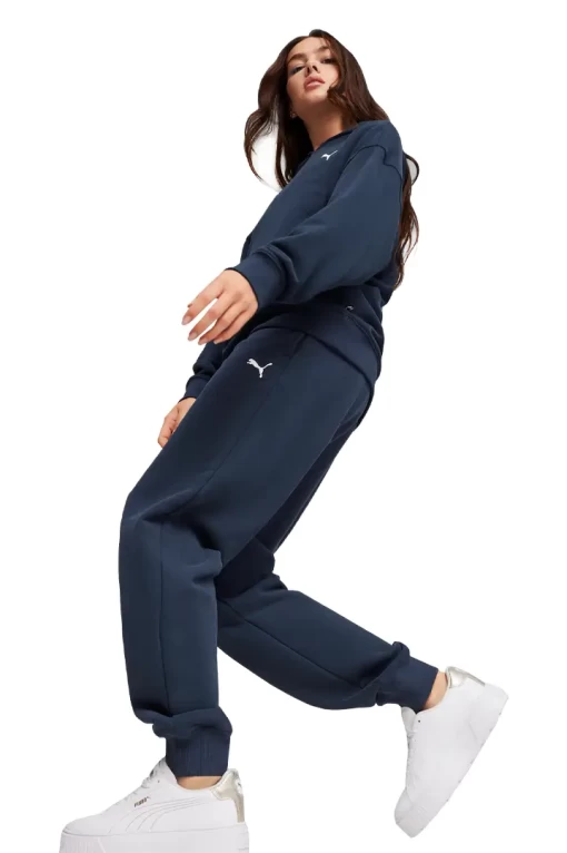 Спортивный костюм женский Puma Loungewear Suit TR синего цвета