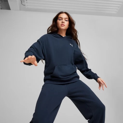 Спортивный костюм женский Puma Loungewear Suit TR синего цвета