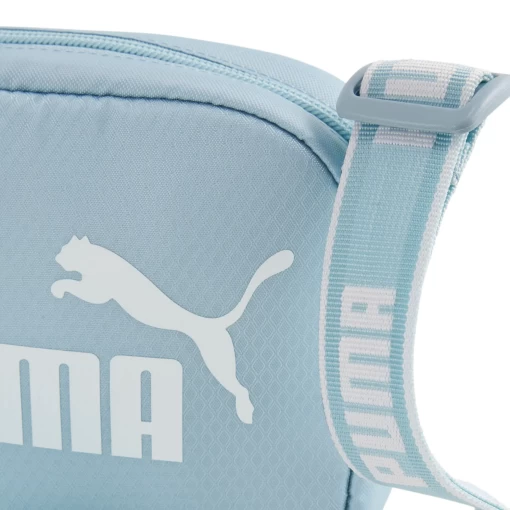 Сумка женская Puma Core Base Cross Body Bag светло-голубого цвета