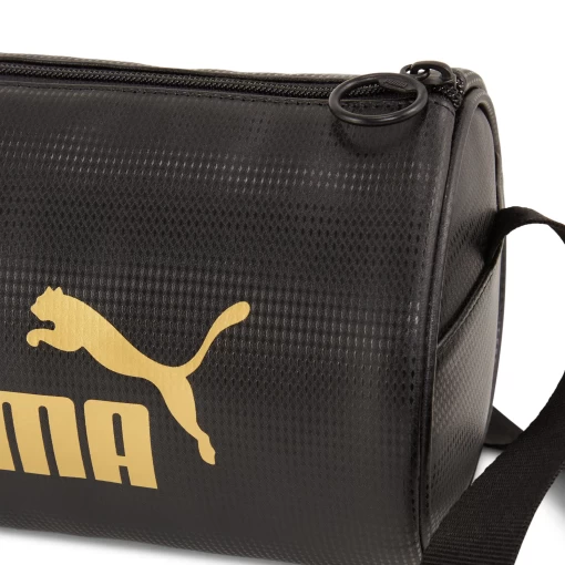 Сумка жіноча Puma Core Up Barrel Bag чорного кольору