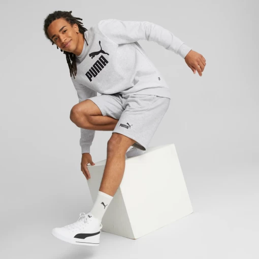 Спортивні шорти чоловічі Puma ESS Shorts сірого кольору