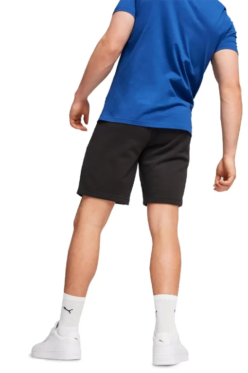 Спортивные шорты мужские PUMA POWER Graphic Shorts черного цвета