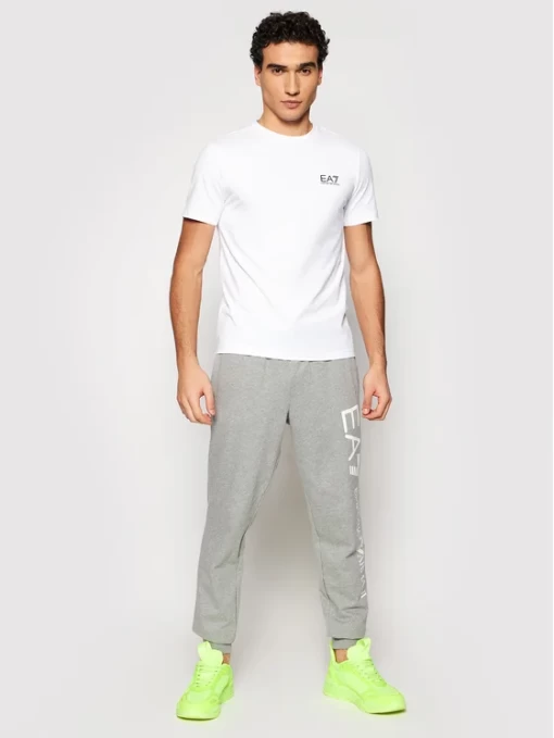 Футболка чоловіча EA7 Emporio Armani T-Shirt білого кольору