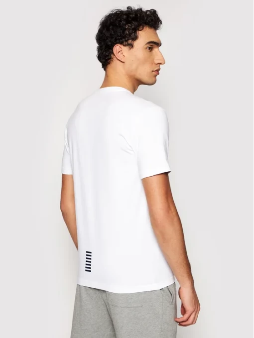 Футболка чоловіча EA7 Emporio Armani T-Shirt білого кольору