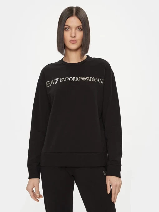 Спортивний костюм жіночий EA7 Emporio Armani Tracksuit чорного кольору 8NTV54 TJTXZ 1200