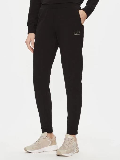 Спортивний костюм жіночий EA7 Emporio Armani Tracksuit чорного кольору 8NTV54 TJTXZ 1200