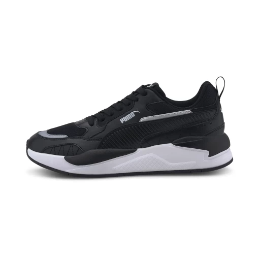 Кросівки чоловічі Puma X-Ray 2 Square чорно-білого кольору