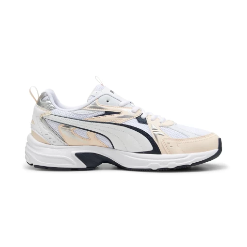 Кроссовки женские Puma Milenio Tech бежево-белого цвета