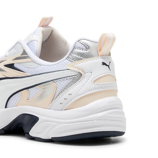 Кроссовки женские Puma Milenio Tech бежево-белого цвета