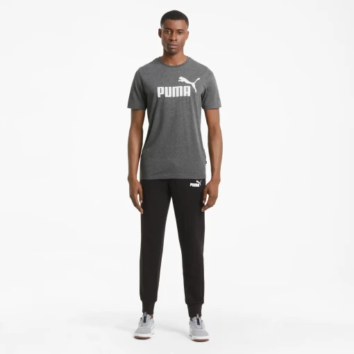 Футболка чоловіча PUMA ESS Heather Tee сірого кольору