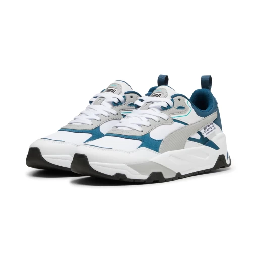 Кроссовки мужские Puma MAPF1 Trinity бело-синего цвета