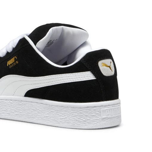 Кросівки чоловічі-жіночі Puma Suede XL чорно-білого кольору