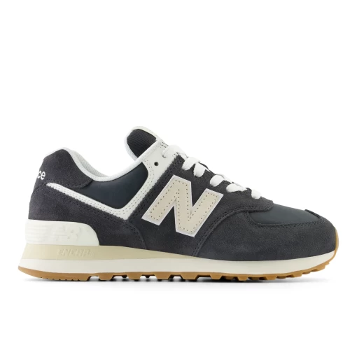 Кросівки жіночі New Balance 574 чорно-білого кольору