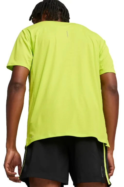 Футболка чоловіча PUMA RUN FAVORITE VELOCITY TEE лаймового кольору