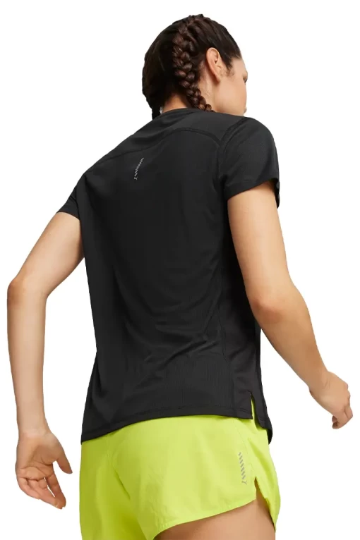 Футболка жіноча PUMA RUN FAVORITES VELOCITY TEE W чорного кольору