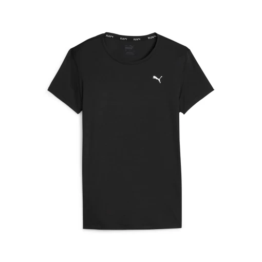 Футболка жіноча PUMA RUN FAVORITES VELOCITY TEE W чорного кольору