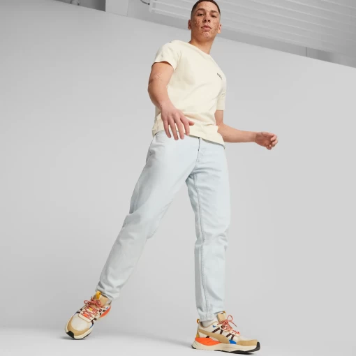 Футболка чоловіча PUMA ESS Small Logo Tee молочного кольору