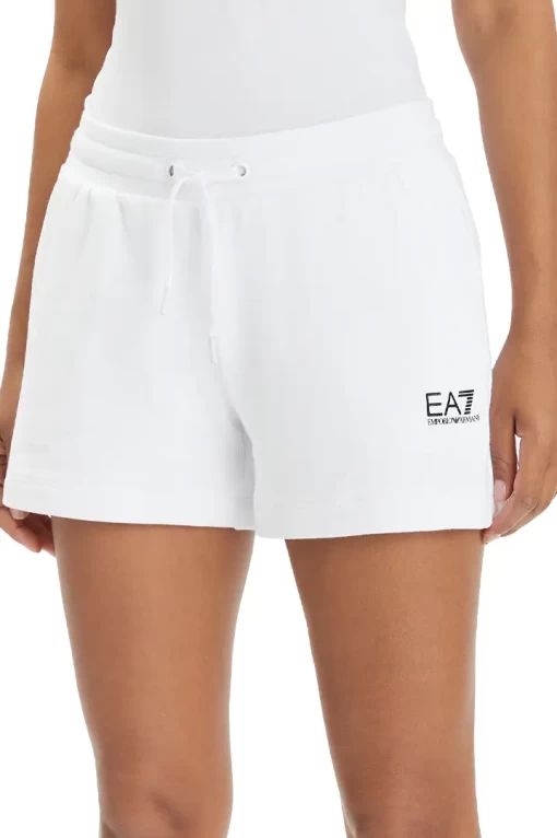 Шорти EA7 Emporio Armani білого кольору (3DTS52 TJSYZ 0102)
