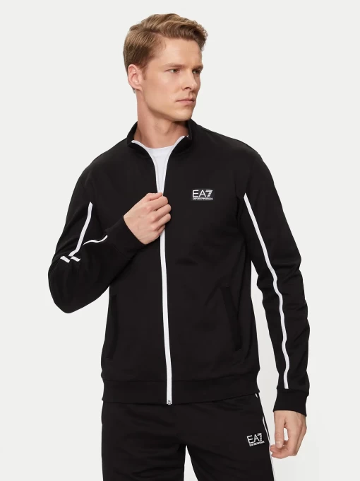 Спортивний костюм чоловічий EA7 Emporio Armani Tracksuit чорного кольору 3DPV73 PJMHZ 1200