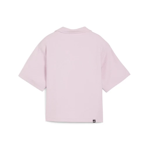 Футболка жіноча Puma HER Polo світло-рожевого кольору