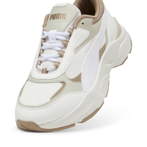 Кросівки жіночі Puma Cassia Warm White Desert Dust-Oak Branch Gold