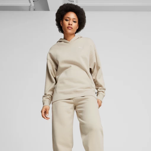Спортивний костюм жіночий Puma Loungewear Tracksuit бежевого кольору