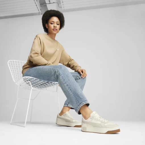 Кросівки жіночі Puma Carina Street бежевого кольору