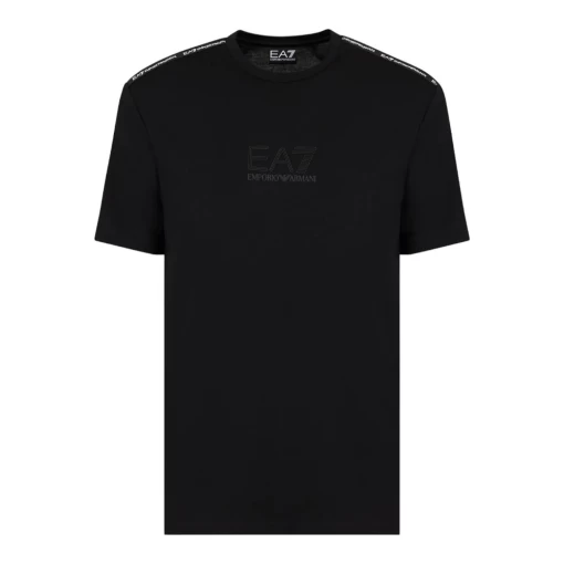 Футболка чоловіча Emporio Armani EA7 чорного кольору