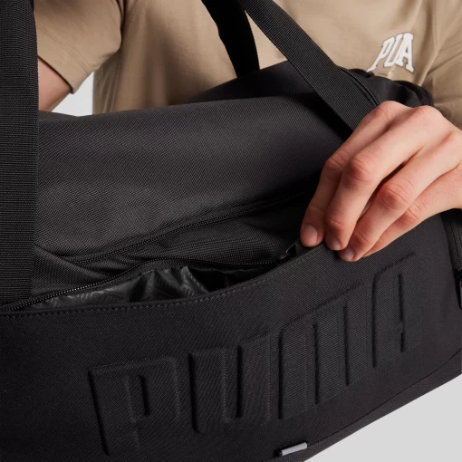 Сумка PUMA S Sports Bag Unisex чорного кольору