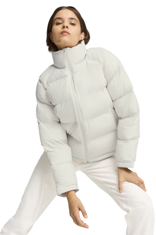 Куртка женская PUMA Mono Jacket белого цвета